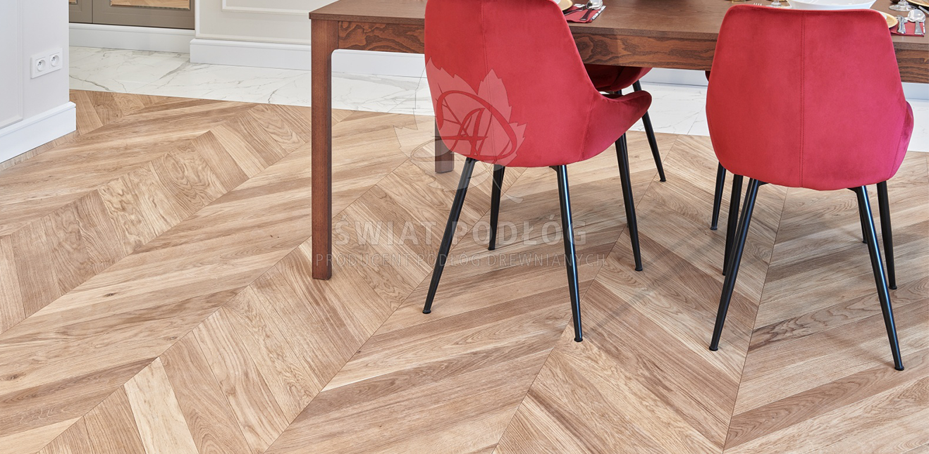 Popularne rodaje podłóg w stylu jodełka